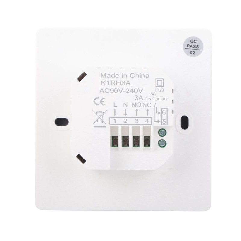 Digital Thermostat LCD Display Timing Temperature Controller for Heating