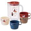 Skater KS32S-A Stacking Cups, Set of 4, Includes Case, Cold