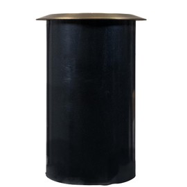 VOLT 12V Waterproof IP68 Mini Well Light Brass Shielded Top (Bronze) & 4W 2700K Warm White LED MR11 Bulb for Low Voltage Landscape Lighting of Pathway, Driveway, Tree, Column or Wall