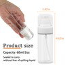 YOLCAR 2 Pack 2oz/60ml Spray Bottles with Fine Mist for