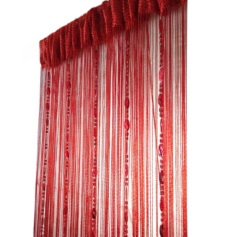 ave split - Cortina decorativa para puerta, 100 x 200