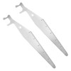 Sarini 2pcs Multipurpose Steel Pry Tools Stainless Steel Pry Tools