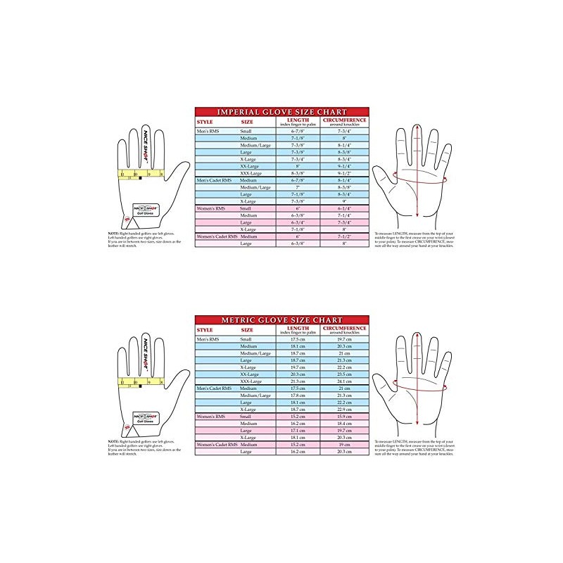 Nice Shot Thumbs Up Cabretta Leather Golf Glove Women's Left