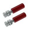 M MATI 1/4" Quick Release Flag Pole Holder Mount Red