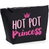 Hippowarehouse Hot pot princess printed make up cosmetic wash bag