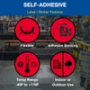 ComplianceSigns.com Vertical Proper Holding Temperatures Label Decal with Symbol, 5x3.5