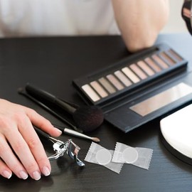 20 piezas Toallas Faciales Desechables Comprimidas Toallitas Absorbentes para Limpieza y Desmaquillado Paquete Individual Portátil para Cuidado Facial Casa y Viaje