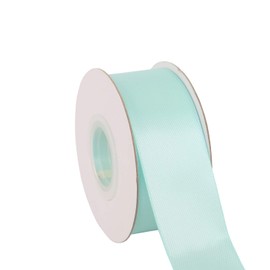 Ribbonitlux 1.5" wide Double Face Satin Ribbon 25 Yards (314-Aqua）, Set For Gift Wrapping, Party Decor, Sewing Applications, Wedding and Craft