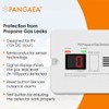 PANGAEA Digital RV Propane Gas Detector with 85dB Loud Alarm,