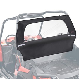 StarknightMT RZR 800 570 Soft Rear Window, UTV Zipper Rear Windshield Back Window Compatible with Polaris 2008-2014 RZR 800/RZR 570 14-20/RZR TRAIL 570 2021 2022
