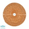12 Piece Water Hyacinth Wicker Weave Placemats & Coasters -