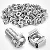 DILUSILK M6 Cage Nuts and Screws Set for Server Rack
