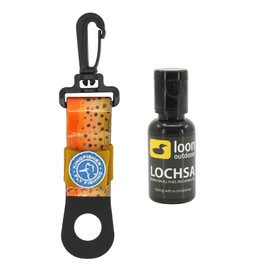 Loon Outdoors Lochsa Dry Fly Floatant with Kingfisher Floatant Holder (Brown Trout)