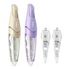 CINBOS Refillable Retractable White Correction Tape, White Smooth Pull Out