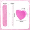 Manicure Kit Disposable Press On Nail Tool Packaging Kit (Pink,
