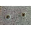 DOLL EYES - GLASS FLAT OVAL - 6MM - HAZEL
