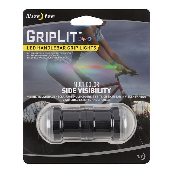 Nite Ize GripLit LED Bike Handlebar Grip Lights, Visibility +