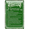 Murphy's Law Metal Sign 'Anything That Can Go Wrong.. Will