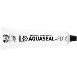 GEAR AID Aquaseal FD Flexible Durable Repair Adhesive for Fixing Tears and Holes in Waders, Wetsuits, PVC Inflatables, Vinyl and Outdoor Gear, Dries Clear, 8 oz