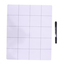 Operitacx 2Pcs Magnetic Work Surface Mat for Small Parts Rewritable Repair Pad for Screws for Phone and Tablet Maintenance Organizes Tiny Screws and Components