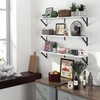 Heimlove Floating Shelves for Wall, 36 Inch Long Wood Floating