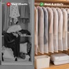 Logei Garment Bag Long Clothes Covers Pack of 6 Clothes