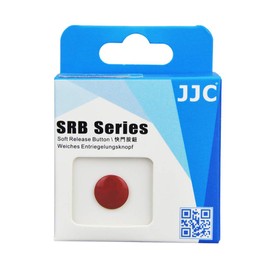 JJC Brass Soft Release Button Convex Surface Dark Red for Leica Q3, Q3 43, D-Lux8 Fuji X-T4 X-T3 X100VI X100V X100F X100T X-T30II X-T20 X-PRO3 & Film SLR Camera with Threaded Screw Hole Shutter Button