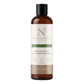 Crema Nooréa Rostro Y Cuerpo Baba Caracol + Ácido H. 500ml