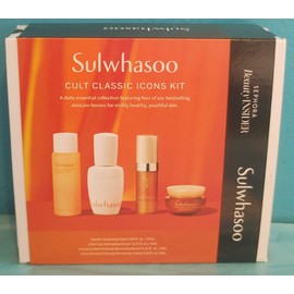 Sulwhasoo 4pc SULWHASOO Cult Classic Icons Trial Kit Daily Essentials MFG $58 New TSA
