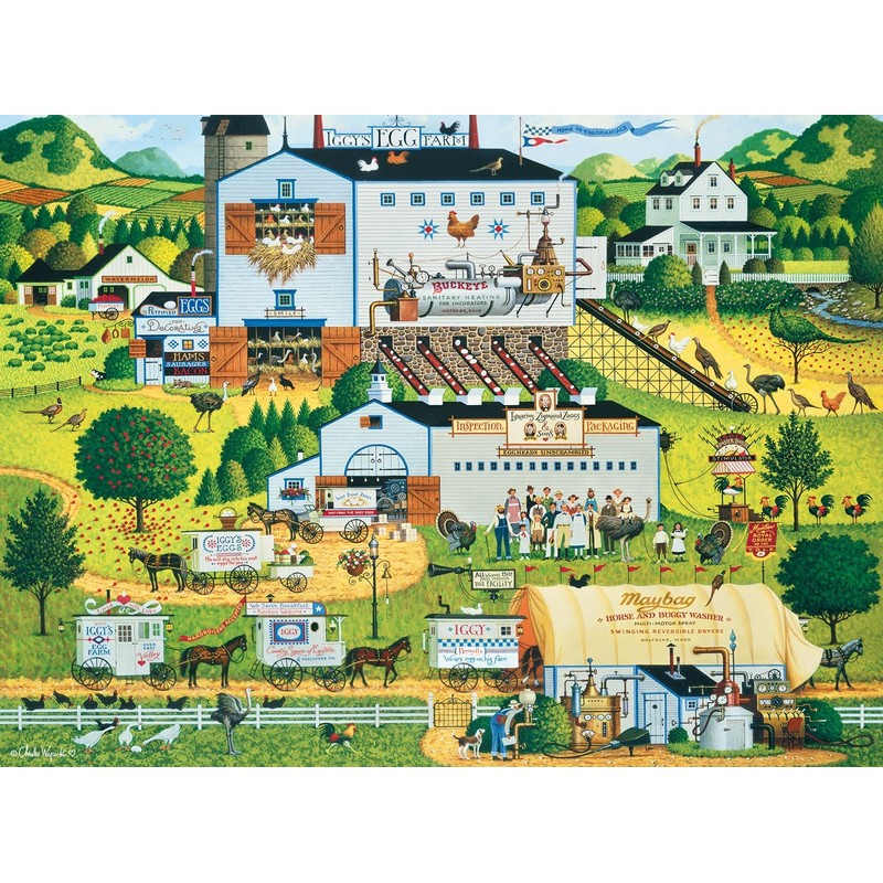 Buffalo Games Silver Select – Charles Wysocki Sunny Side Up