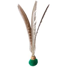 GoCat Kitty Kopter Cat Toy, Throw Toy with Feathers That Spins in The Air
