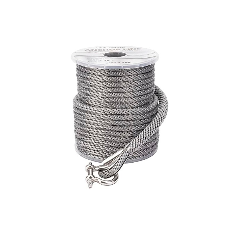 MARINE SYSTEM Made 3/8 Inch 50FT 100FT 150FT Premium Solid