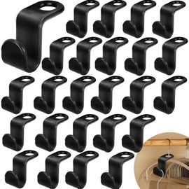 Dyrfolm 200 PCS Clothes Hanger Connector Hooks,Plastic Hooks Cascading Hangers,Space Saving Hanger Extender Clips,Hanger Hooks Space Saver for Heavy Duty Clothes Closet Organizer Home Decors (Black)