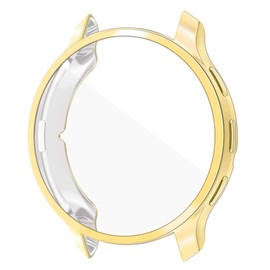 Compatible with Garmin Venu 3S 41mm Bumper Case Screen Protector Cover Soft TPU Shockproof for Garmin Venu 3S 41mm Smartwatch (Gold)
