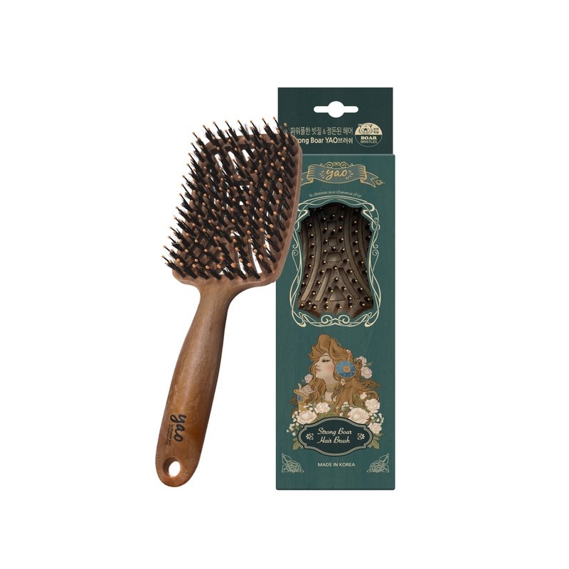 Strongwood Square Boa Brush / 스트롱우드스퀘어보아 브러쉬