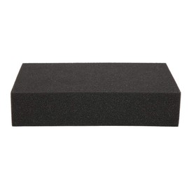 ViaGasaFamido 2Pcs Needle Felting Foam Pad, 6.3 x 4.3 x 1.4in Dense Foam Needle Felting Pad Felting Base Black Foam for Needle Felting Craft DIY