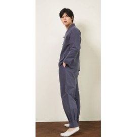 ILLANG Unisex Hanbok Set, Korea Traditional Clothing, Casual Hanbok for Yoga and Meditation, Temple Clothes(DARK BLUE, XS)