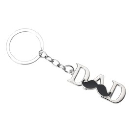 Father Day Gifts for Dads Keychain for Men Father Gifts for Daddy Birthday Gifts for Dads Daddy Gifts from Daughter Son Dads Key Chain Silver
