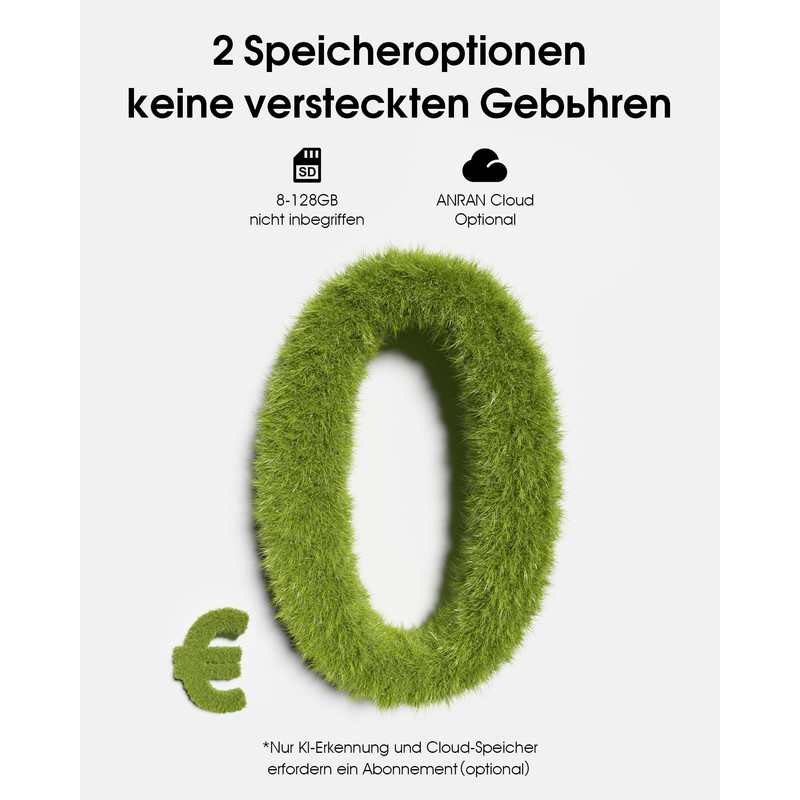 ANRAN 2K Outdoor Security Camera WiFi Enabled Motion Detection 2