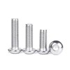 M6-1.0 x 100mm Button Head Socket Cap Screws, Stainless Steel