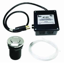 Mountain Plumbing 953BRS Waste Disposer Air Switch, Brushed Stainless
