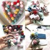 Pack of 120 15 mm Pompoms for Crafts, Colourful Pompoms