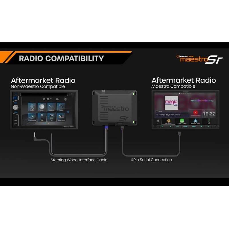 Idatalink Maestro ADS-MSR Universal Car Stereo Replacement Interface for Factory