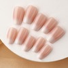 240pcs Nude square nails 02