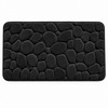 3D Cobblestone Embossed Bathroom Mat Quick Dry Absorbent Floor Rug