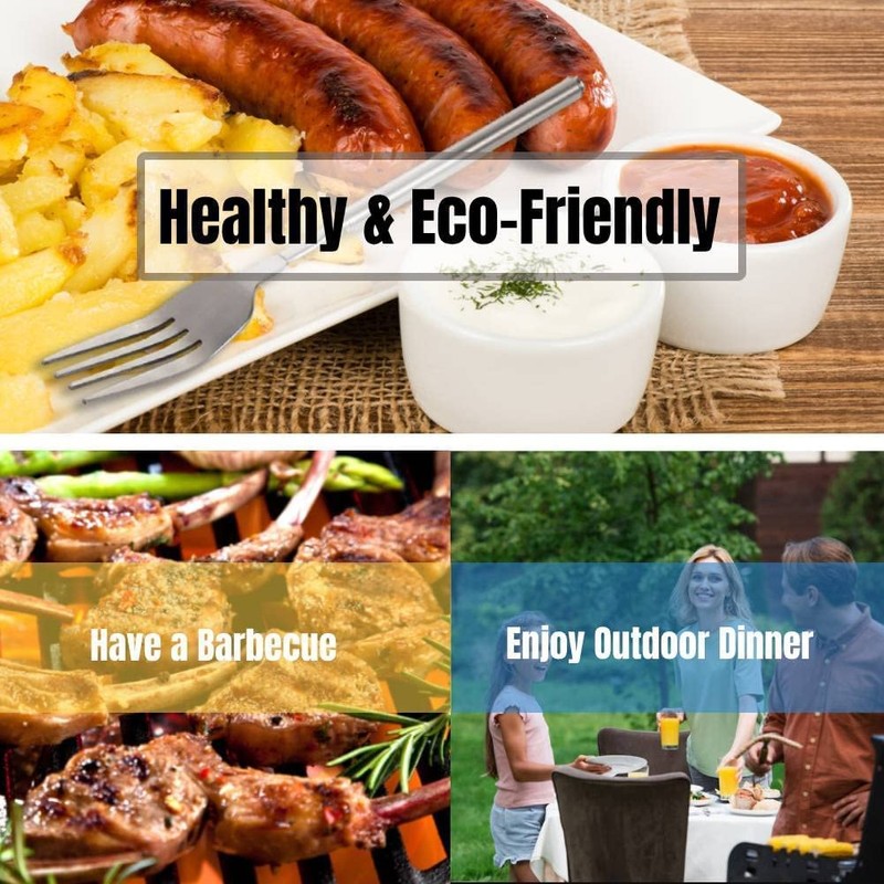 Telescopic Fork,Extendable Fork,Extending Fork,64cm Long Stainless Steel Retractable Fork Extendable