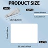 4Pack Sublimation Photo Car Visor Clips (Square)