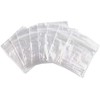 FlanicaUSA 300 CT Resealable Mini Zipper Polly Bags 2 Mil