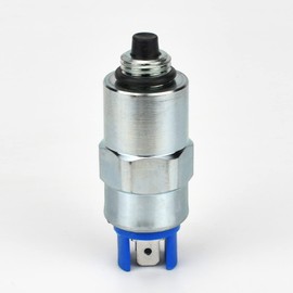 Pifipour 7167-620D 12V Magnetic Valve Shut off Solenoid For Perkins 1000 Series Engine 1000 DPA DPS CAV LUCAS 7185-900T 7167-620C CAV 28730179 tractor 7180-49A