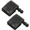 BIAREN 2x Windscreen Wiper Washer Jet Nozzle Hose For Mercedes